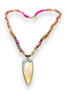 Opalite Necklace - Janine Design