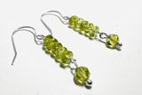 Peridot and Sterling Earrings - Janine Design