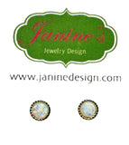 Opal Studs/ October Birthstone Studs