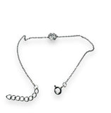 Lucky Clover Silver Chain Bracelet