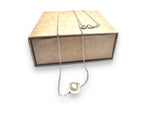 Single Simple Pearl Necklace