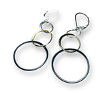 Triple Circle Earrings