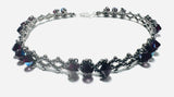 Tiny Woven Crystal Bracelet/7.5” bracelet