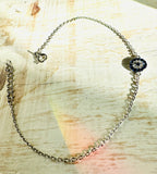 Evil Eye Silver Chain Bracelet