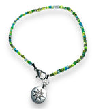 Charm Beaded Anklet/ Colorful Ankle