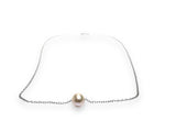 Single Simple Pearl Necklace