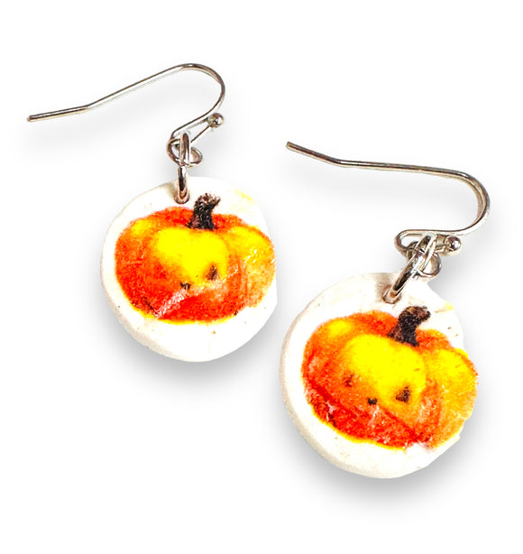 Fall Earrings Polymer Clay