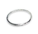 Silver Band, Hammered Silver Band Ring, Silver Texture Ring, Silver Ring/Simple Stacking Ring