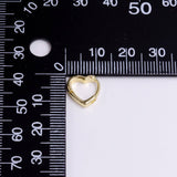 14K Gold Filled 10mm Heart Huggie Cartilage Earrings