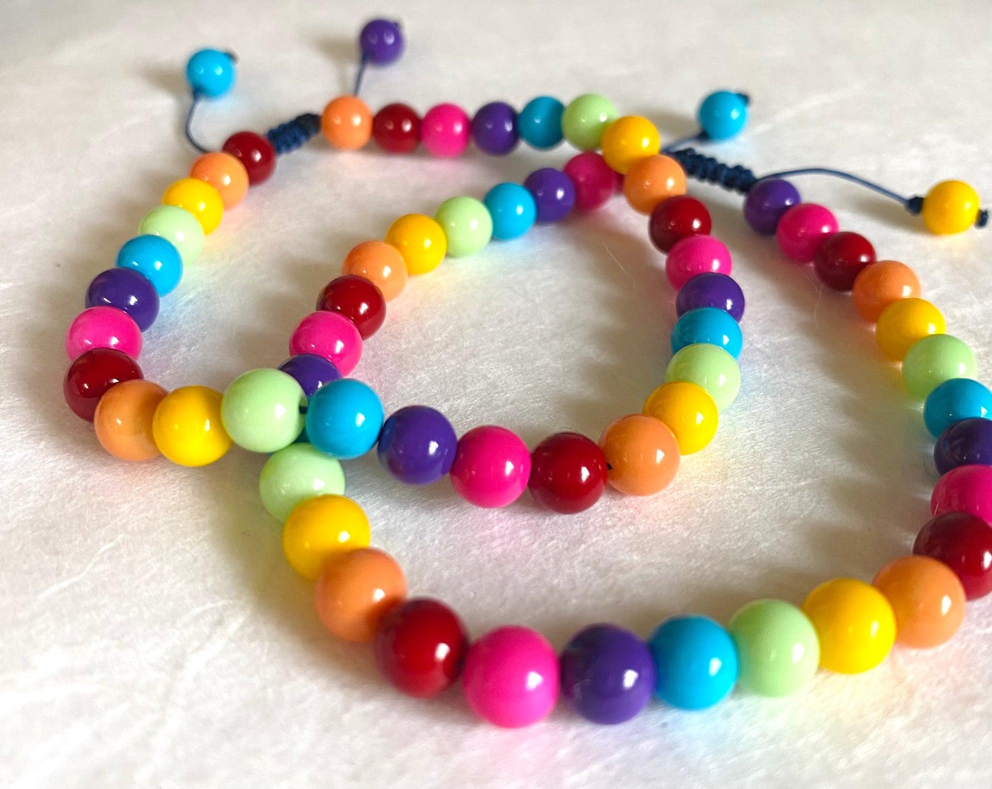 Glass Jewelry Making, Glass Bead Necklace, Candy Beads Glass